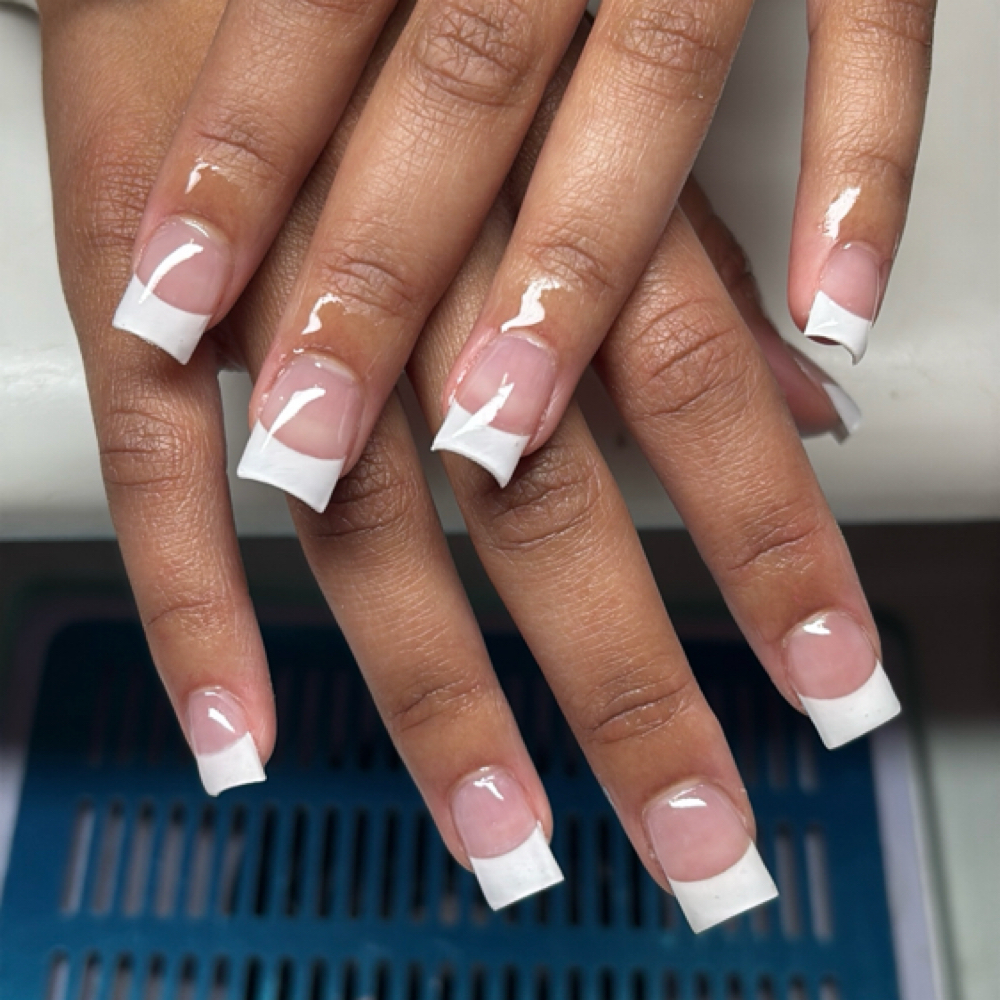 OLD SKOOL FRENCH TIPS at DrippN’Paint in Dorchester, MA