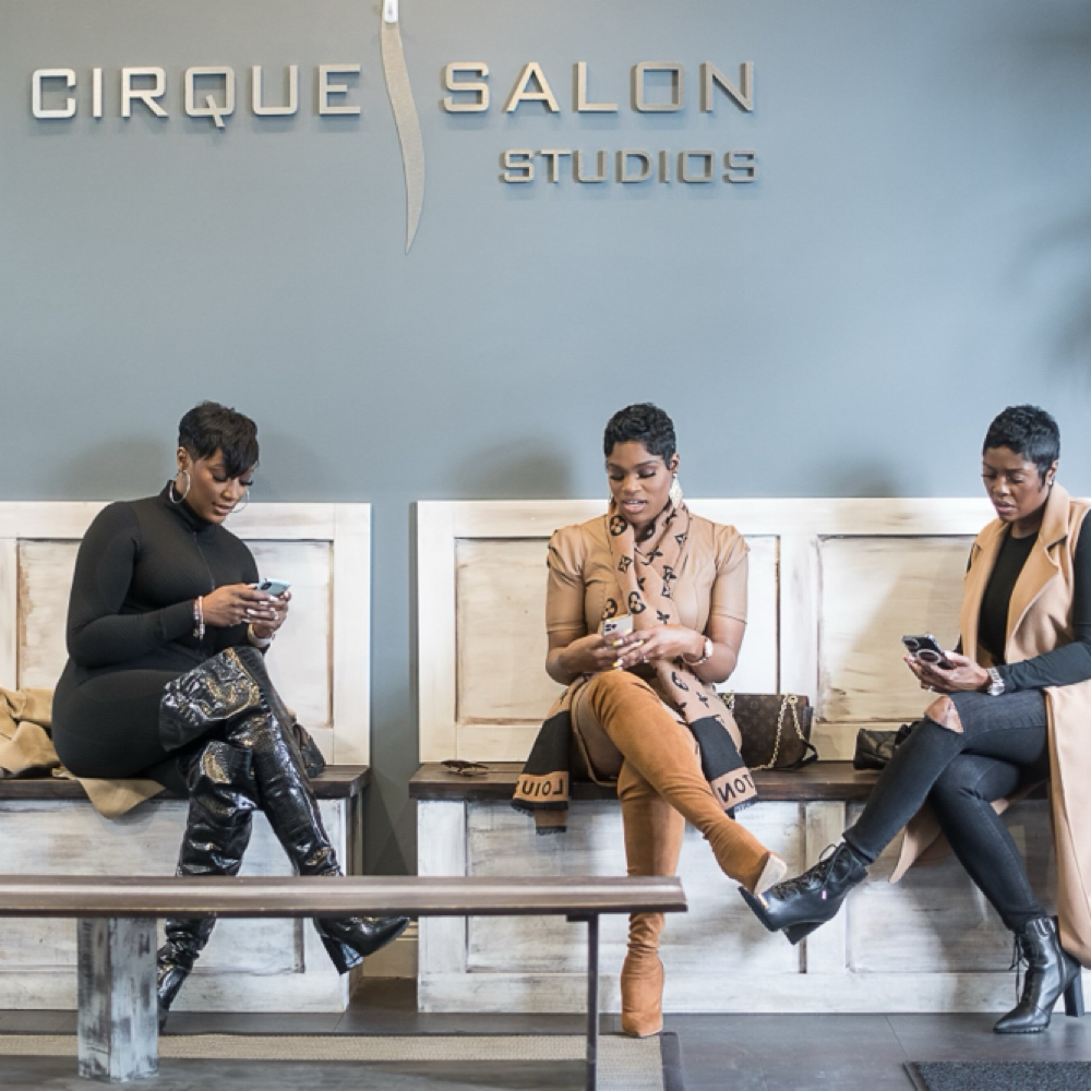 New Client Virgin Relaxer at the hair art gallery in Summerville, SC