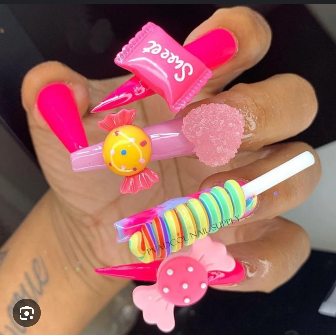 3D Nail Charms