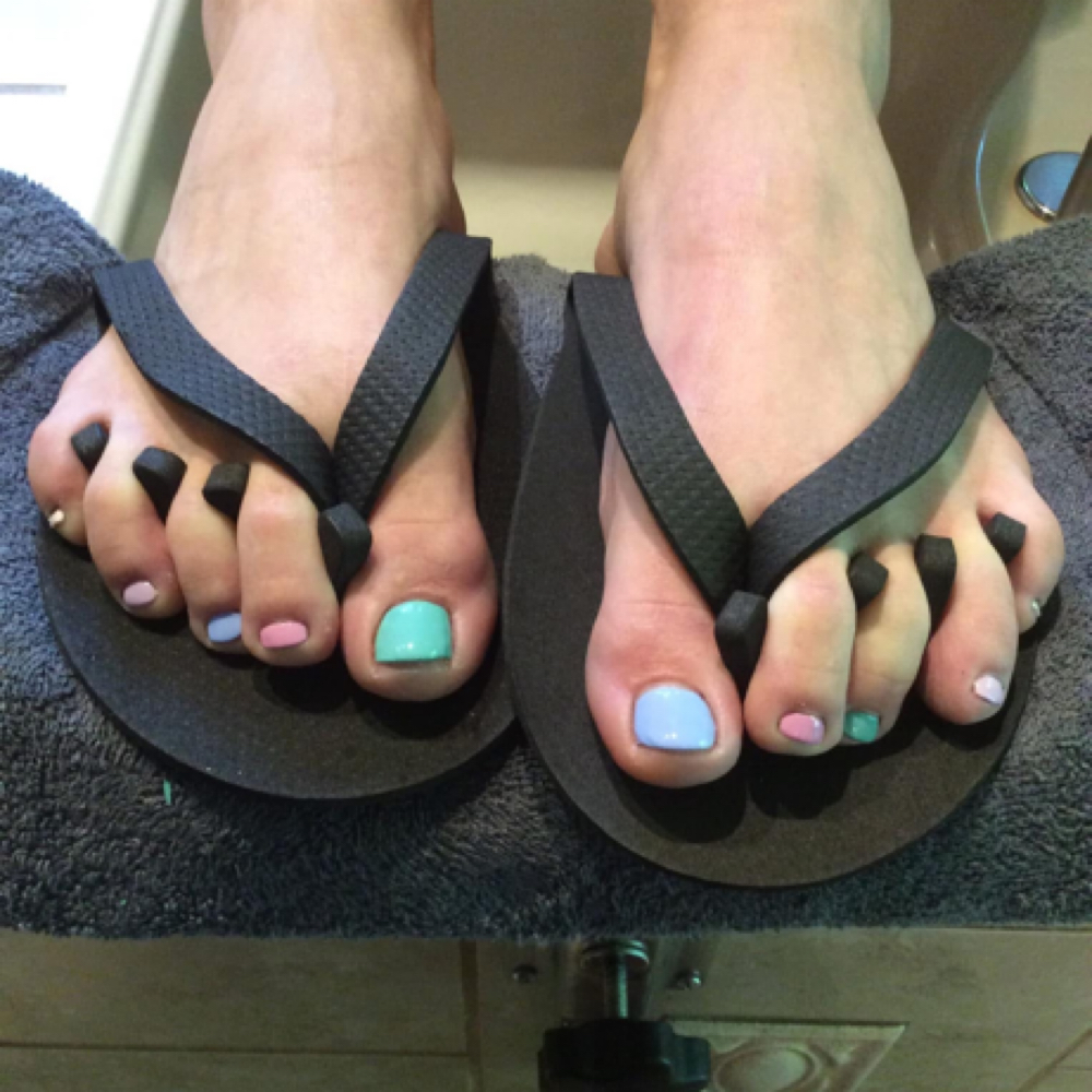 Pedicure at Bright Fire Beauty in Roseburg, OR