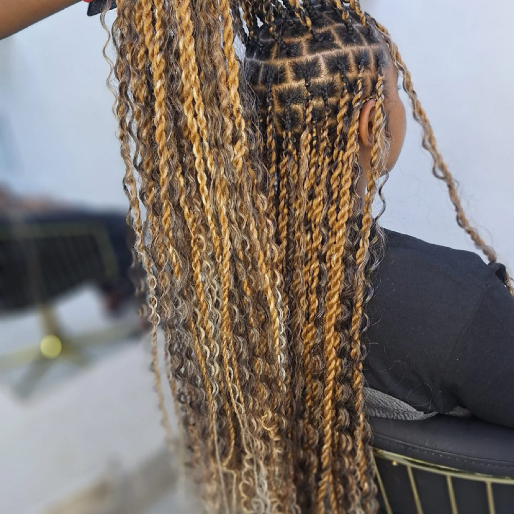 MEDIUM BOHO TWIST /ISLAND  TWIST at Burma The Braider