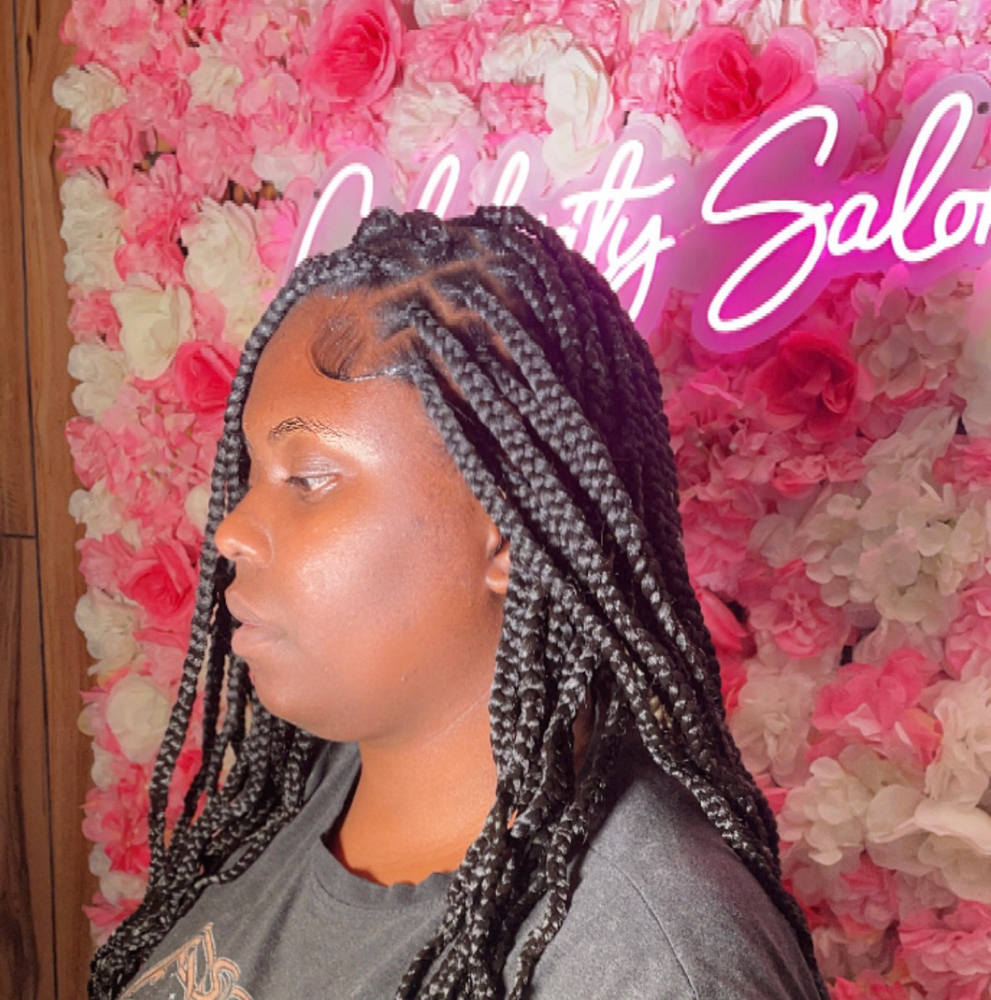 Medium Box Braids
