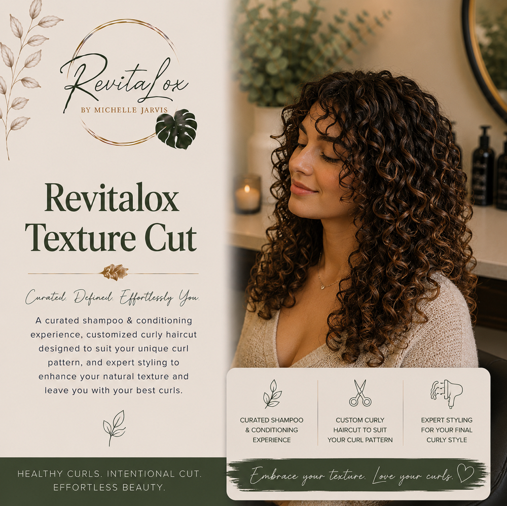 REVITALOX TEXTURE CUT at RevitaLox Beauty/ Michelle Jarvis in Delaware, OH