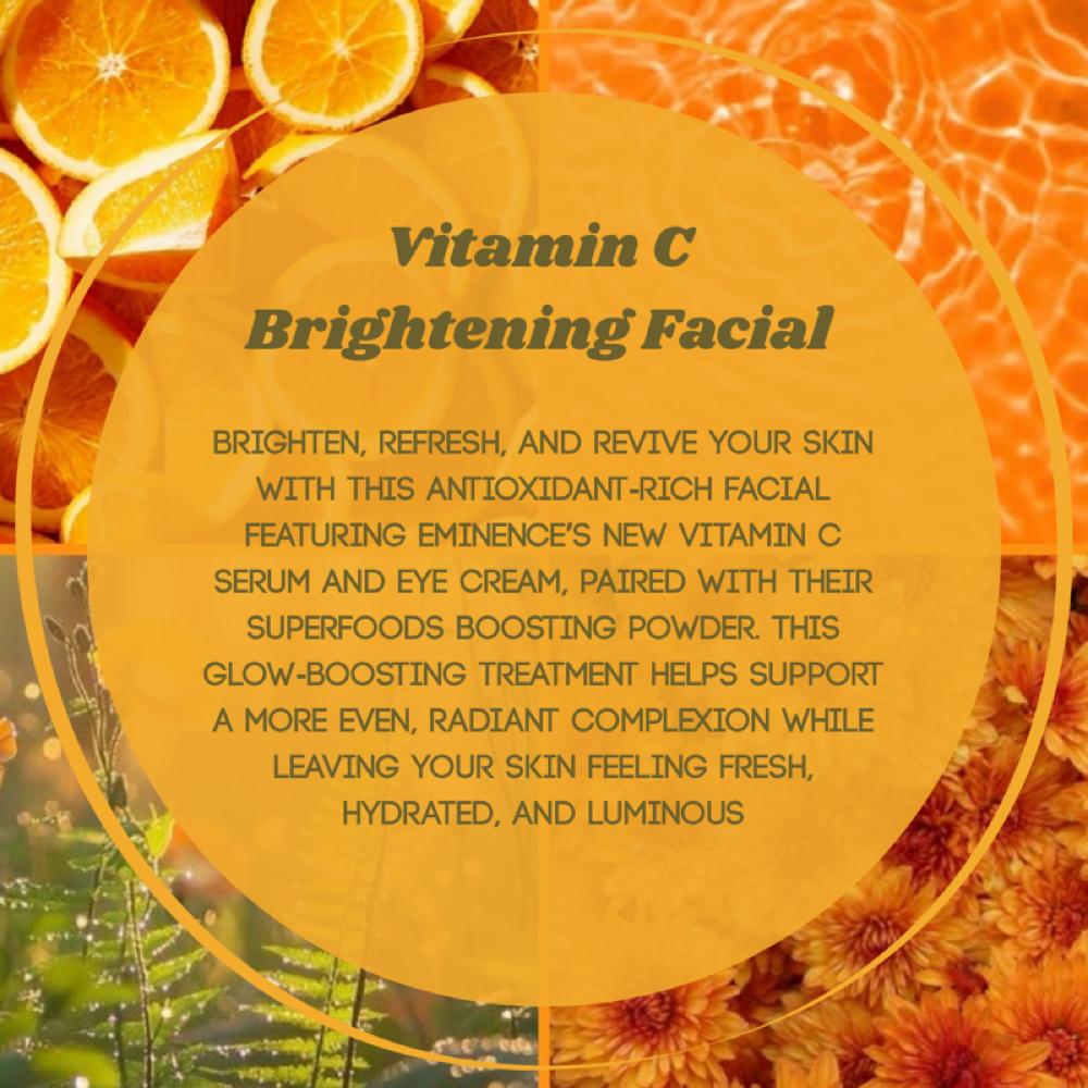Vitamin C Brightening Facial at Abloom Aesthetics in Stockbridge, WI
