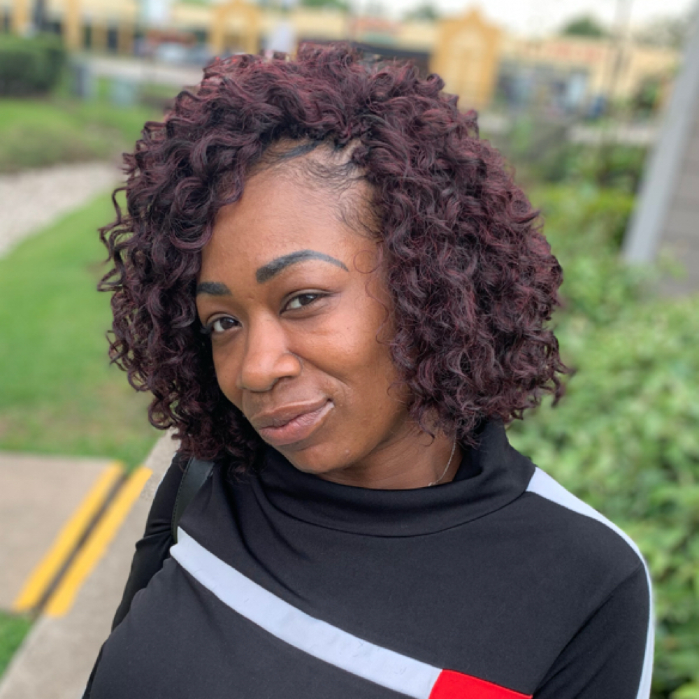 Crochet Install at Crowned By Trece in Houston, TX