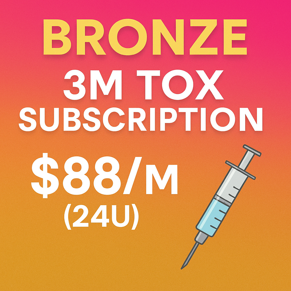 BRONZE 3M TOX SUBSCRIPTION at BeautyHolic Aesthetics LLC in Lubbock, TX
