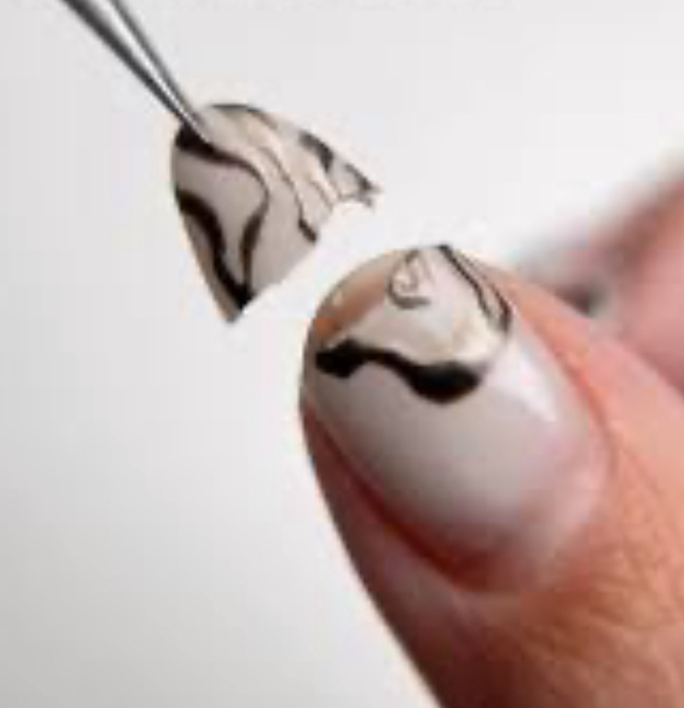 Broken Gel-X Nail