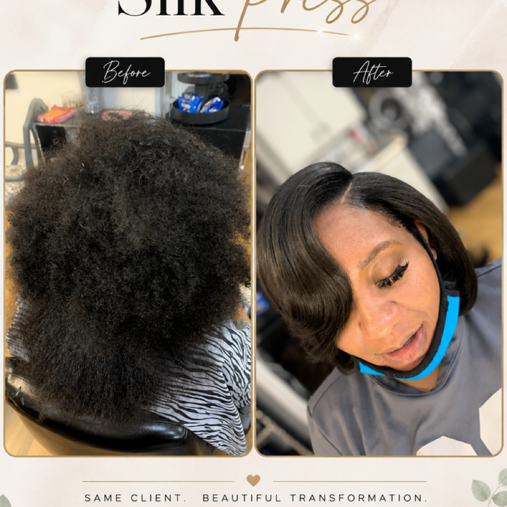 Silk Press at Gia Skin Sanctuary in Pensacola, FL