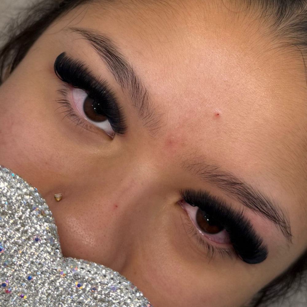 Volume Lash Set By Sofia at MicroBaddie Co. in Chicago, IL