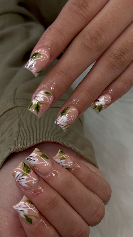 Acrylic overlay at NailsByMylinh in Sioux Falls, SD