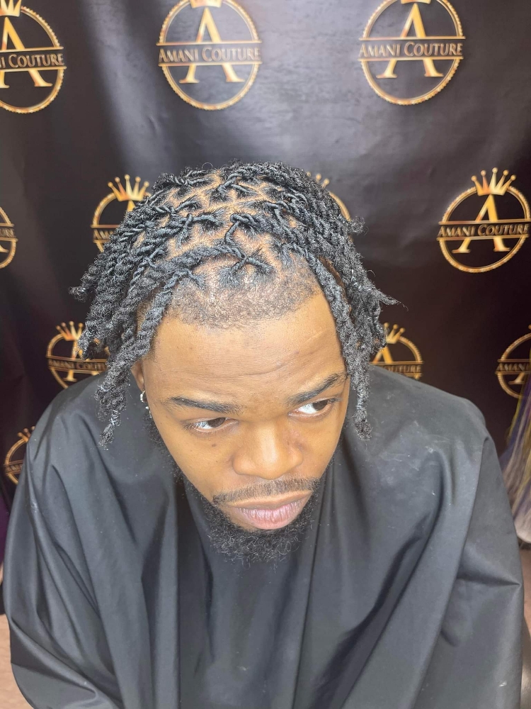 Loc Retwist w/style