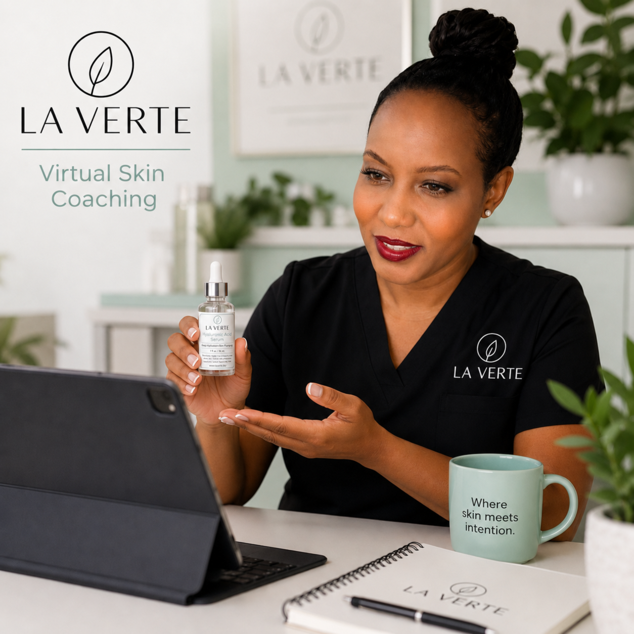 Virtual Skin Coaching at La Verte Skin in Houston, TX