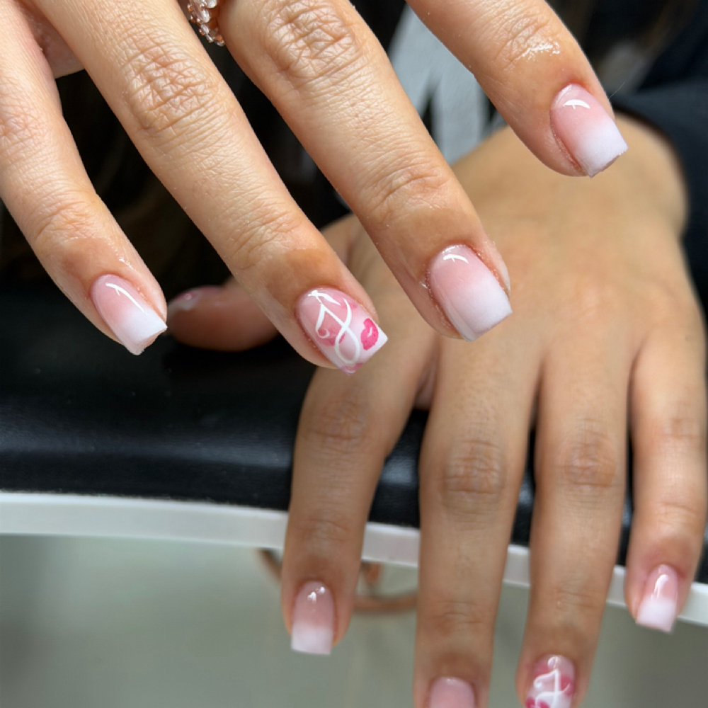 Simple Nail Art at Chatayata Nails in El Paso, TX