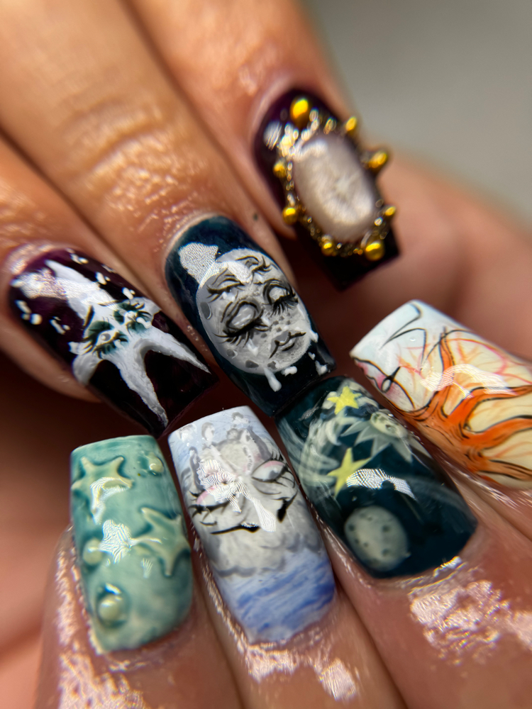 Acrylic Short-Medium