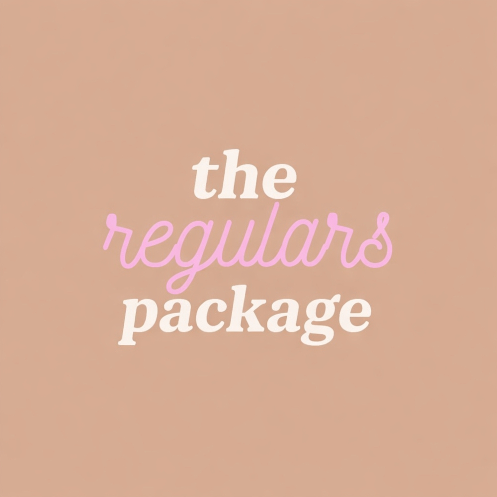 the REGULARS package at Honey Kissed Mobile in Sylva, NC