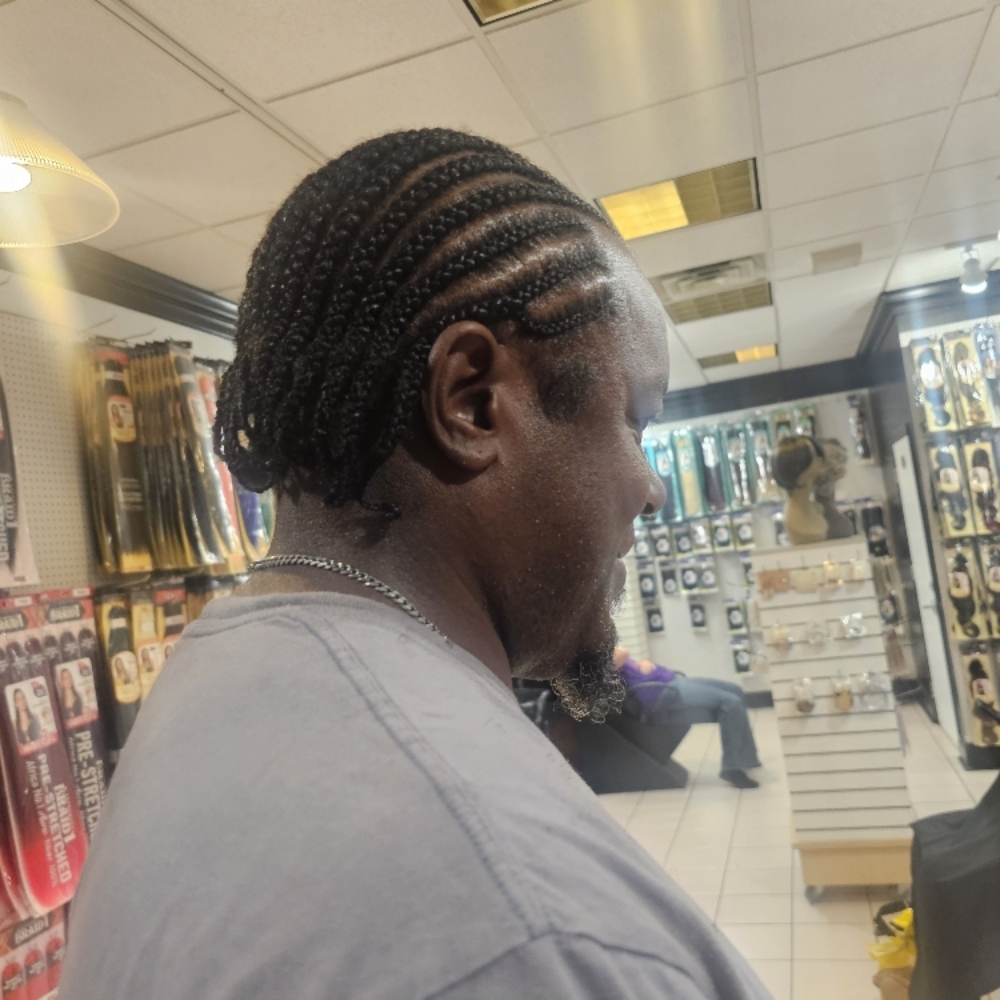 Men Regular Braids at Mama Bear Beauty Hair Care in Abilene, TX
