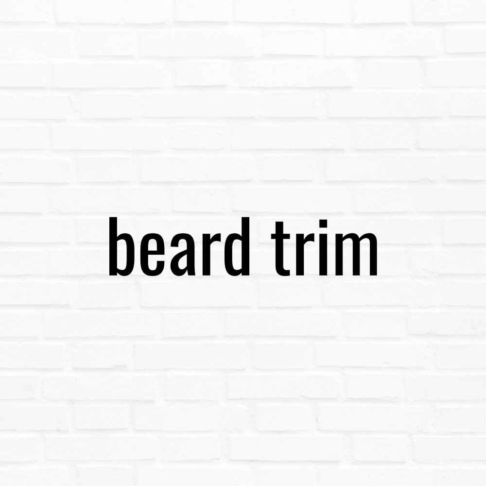 Beard Trim