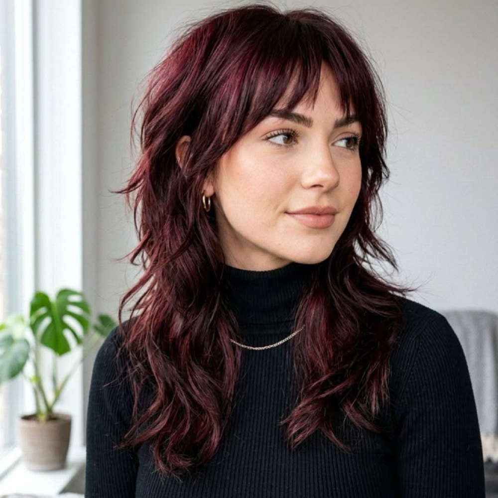 Medium To Long Haircut at Rachel’s Haus of Beauty in Tempe, AZ