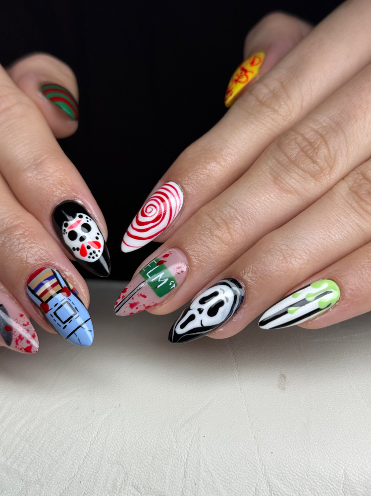 TIER 3 - Full Detailed Art at Nails by Tabea in New Braunfels, TX