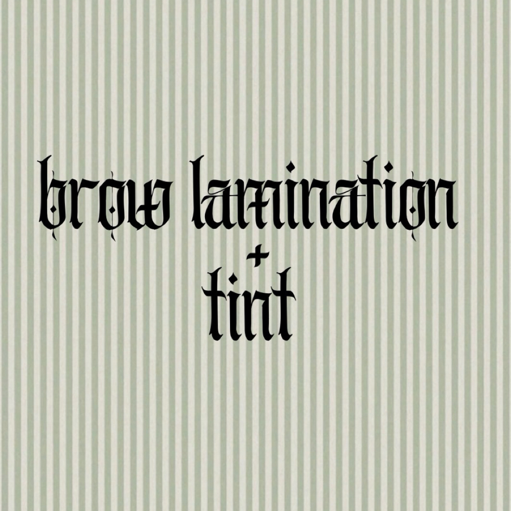 Brow Lamination + Tint (+Wax) at Sugar+Glow Haus in Covina, CA