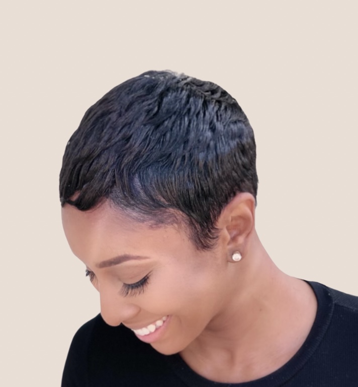 Shampoo + Pixie Style