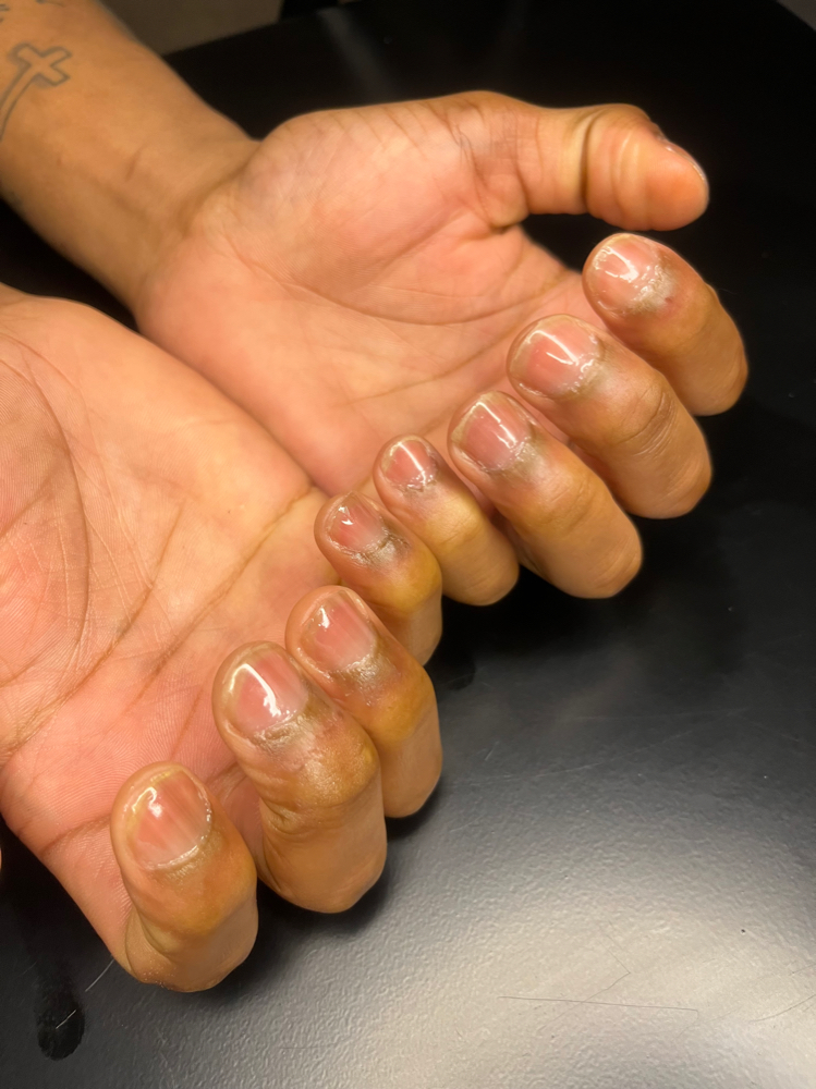 Men manicure