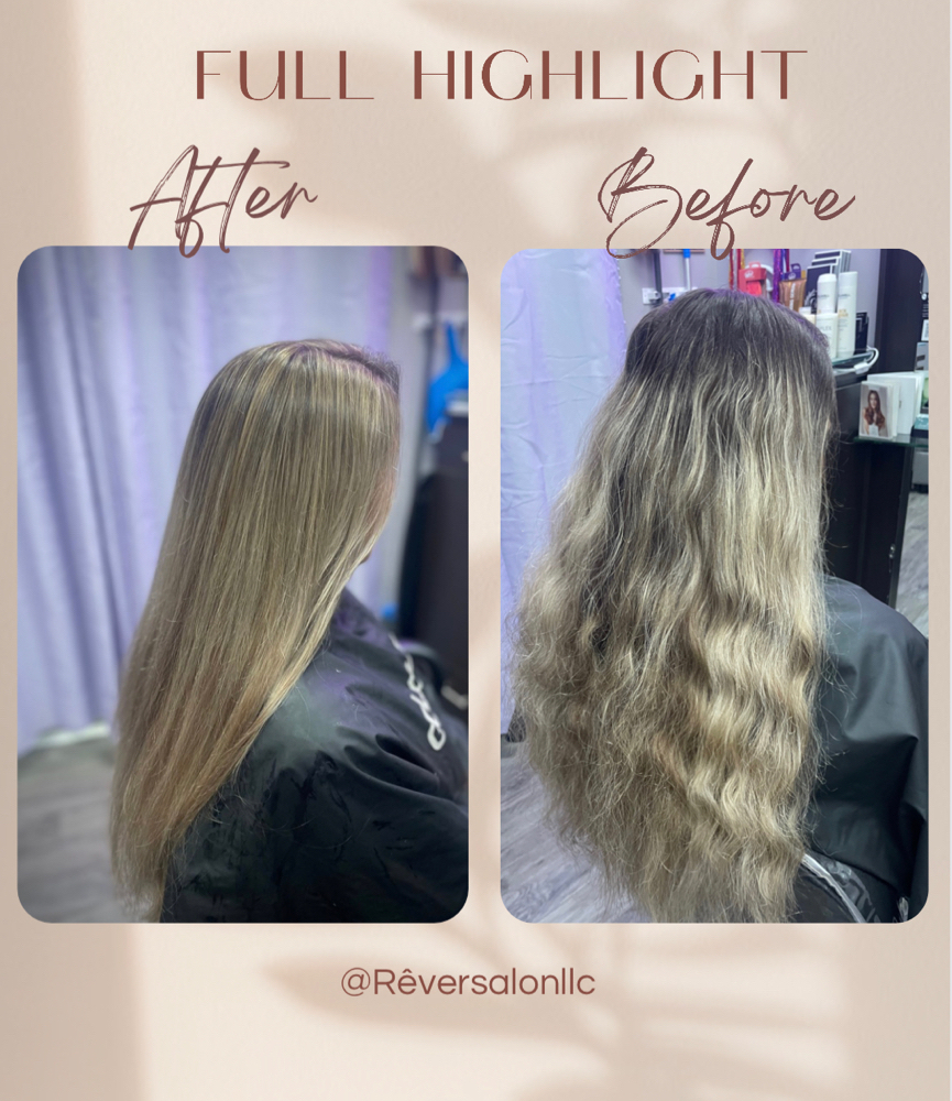 Highlights + Haircut & Treatment