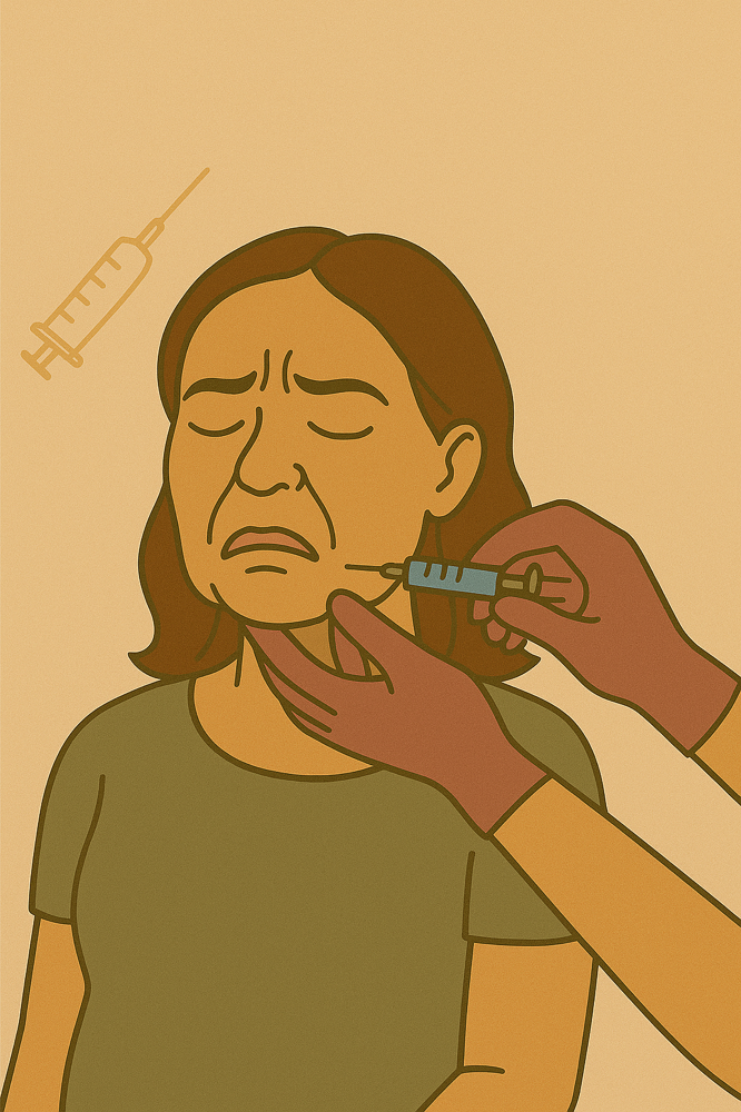 DAO ( Mouth Frowning ) at MaeBeauty in Mesquite, TX