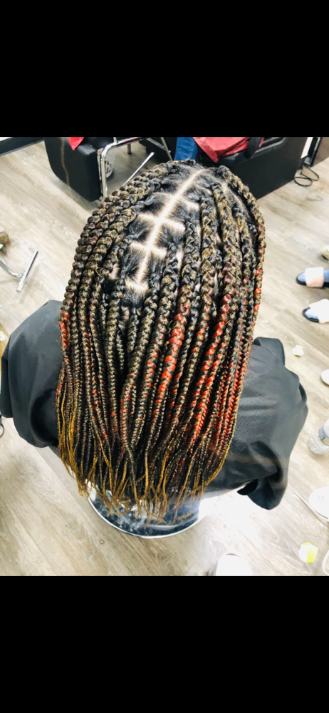 Knottless Box Braids (LARGE/JUMBO) at ChariseRenee’J Hands of A Goddess in Kettering, MD