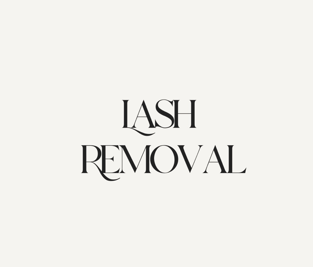 Lash Removal
