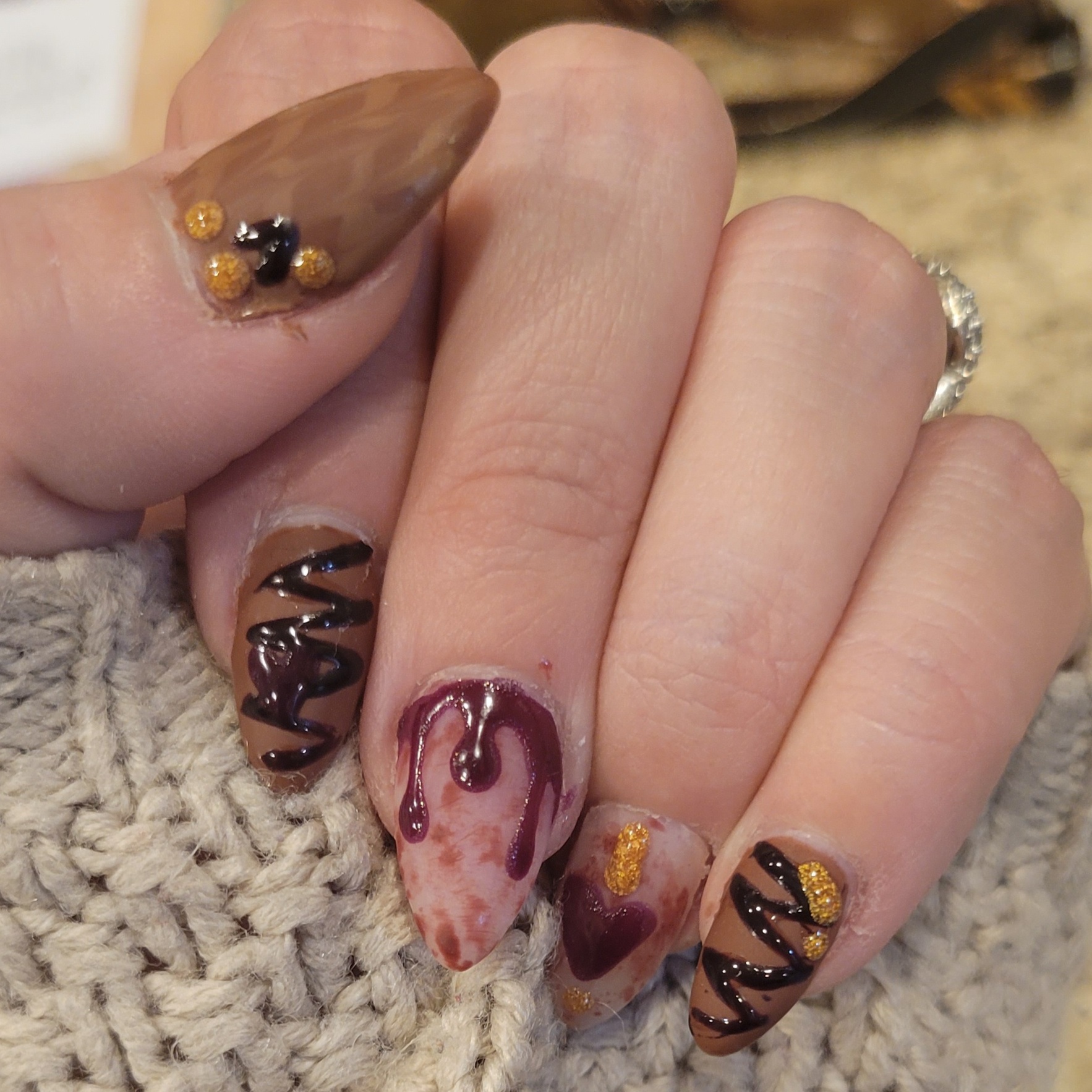 Gel Nail Designs 5-10 Fingers