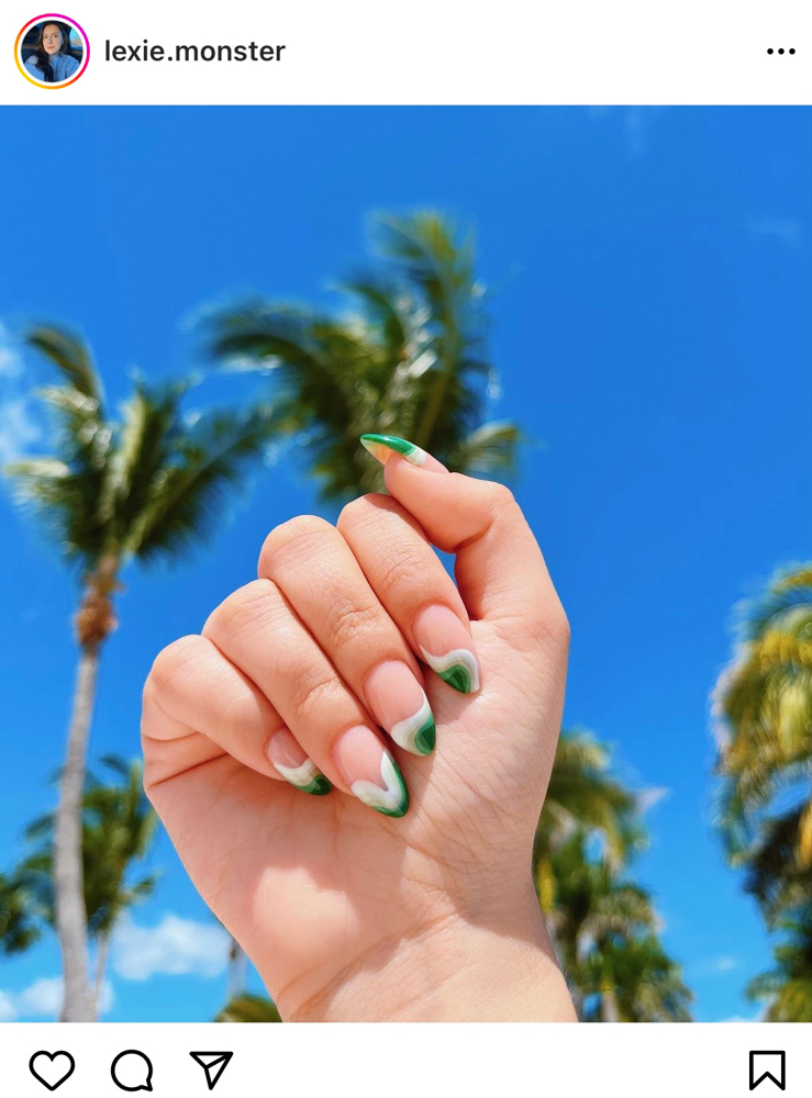 Moderate Nail Art