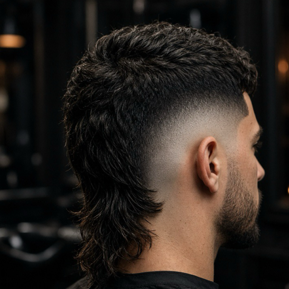 Burst Fade/Mullets/Big Tapers at DR The Barber in Savannah, GA