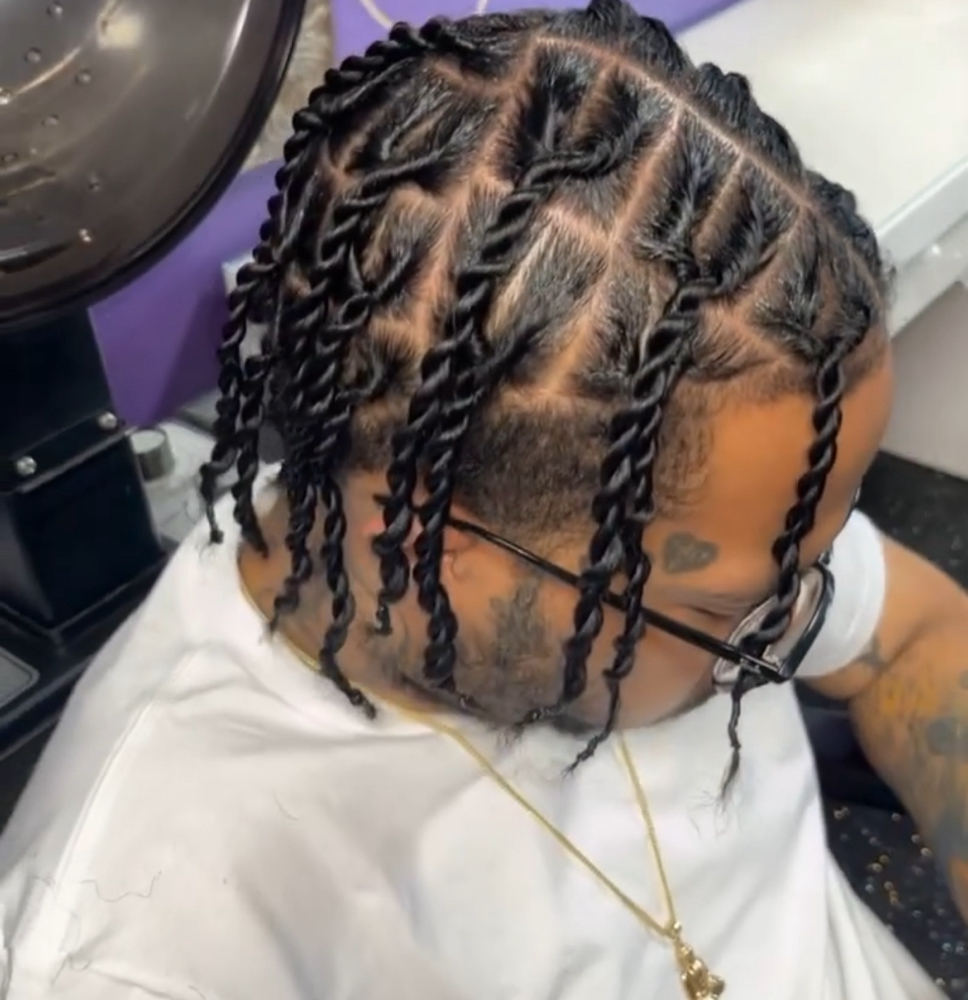 Individual Mens Braids/twists