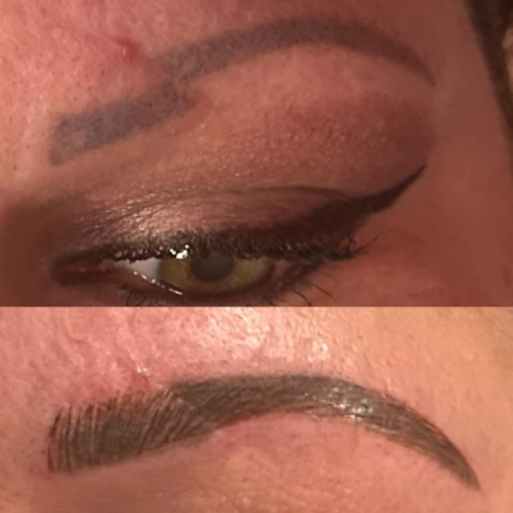 Inital Microblading at Starling Beauty in Benson, NC