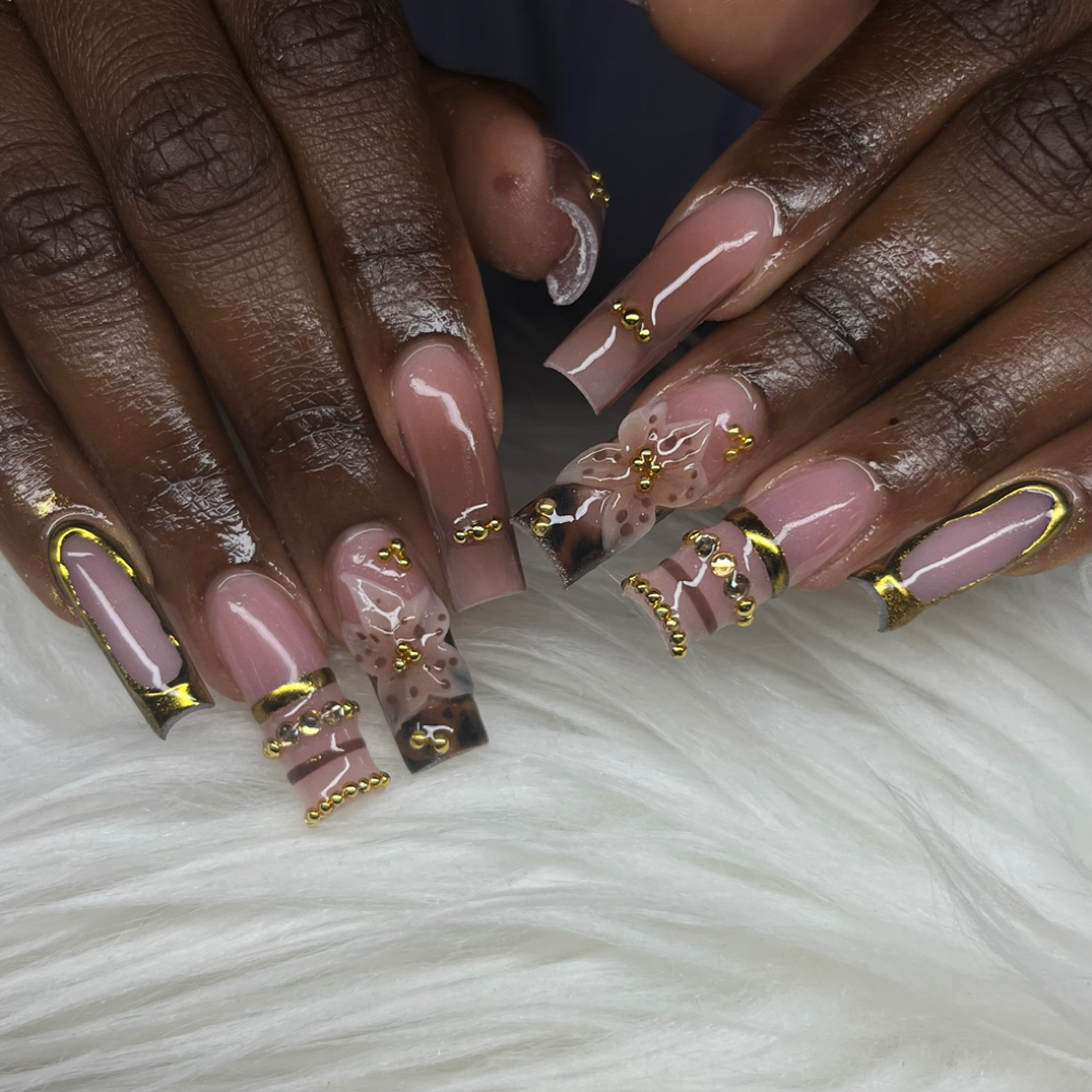 Full Set + Design at Nails by Hannah in Lufkin, TX