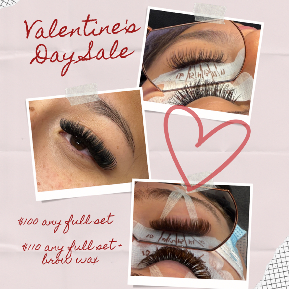 $100 any full lash set💕 at GB Esthetics in Hendersonville, TN
