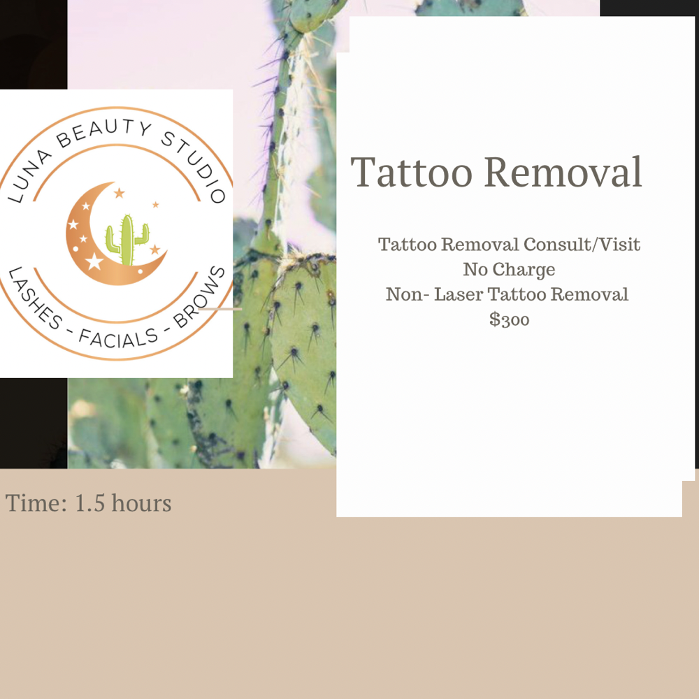 Tattoo Removal Includes 2 Visits