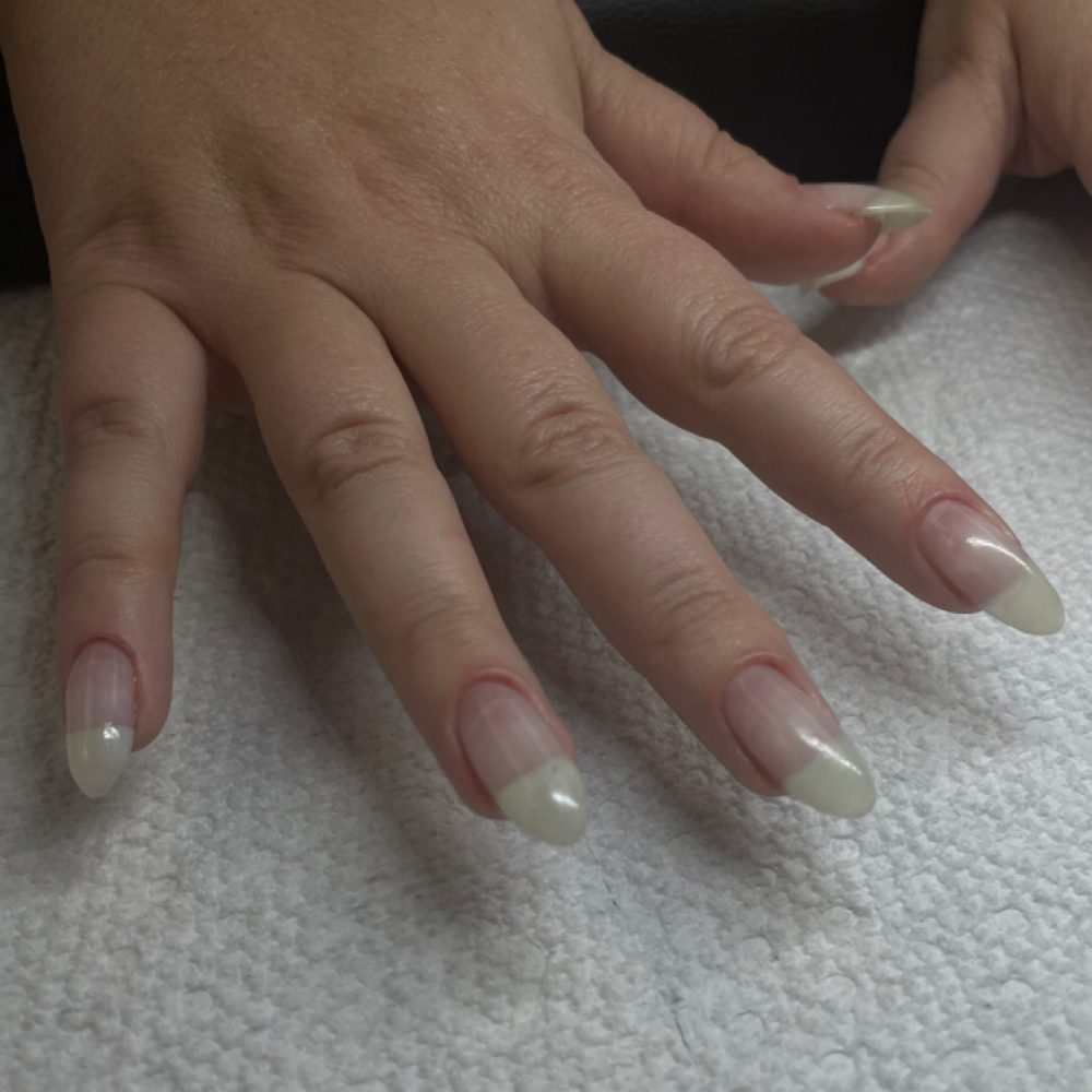 Structured Manicure at Alchemy Collective Hairlab in Fountain Valley, CA