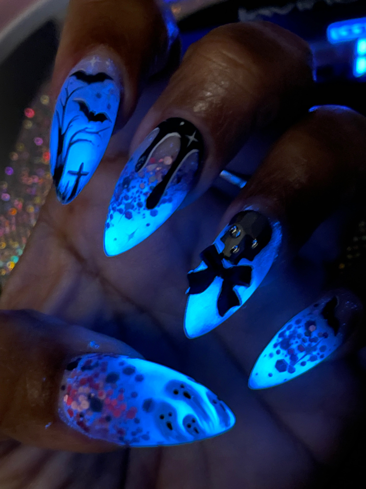 Glow Acrylic Full Set at Carmens Nailz LLC in Kissimmee, FL