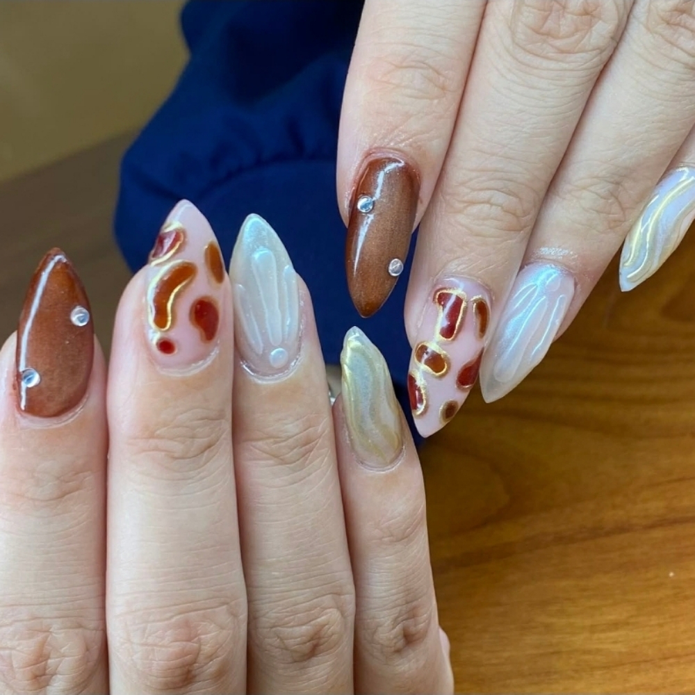 BUILDER GEL / FILL & DESIGN at Neon Lux Salon & Spa in D'Iberville, MS