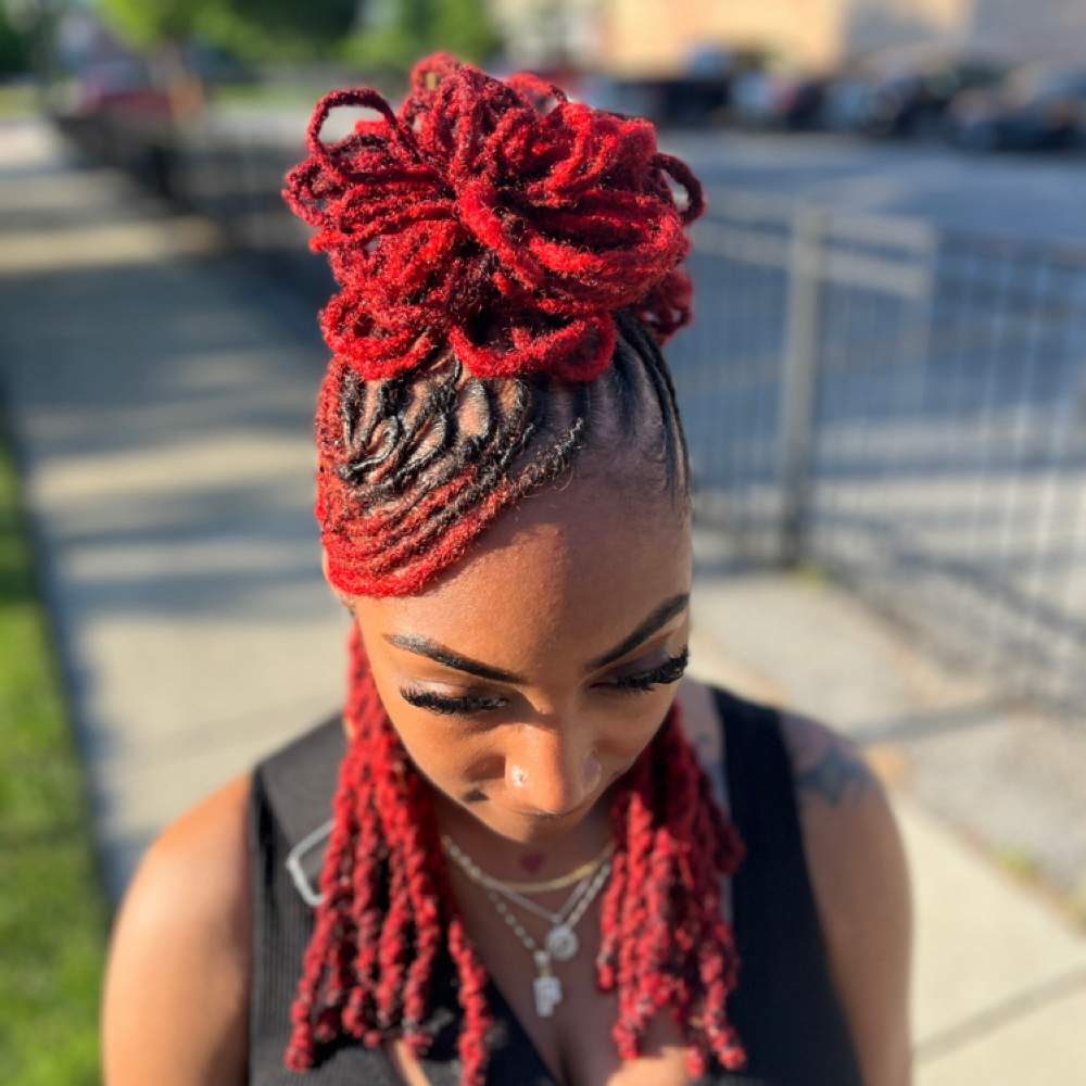 Pedal Bun at Rissa.on.da.locs in Chicago, IL