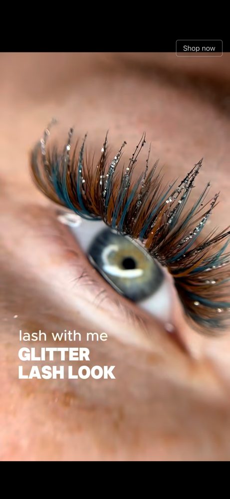 *Add on* Lash Color Or Tinsel at Locs and Lashes in Alcoa, TN
