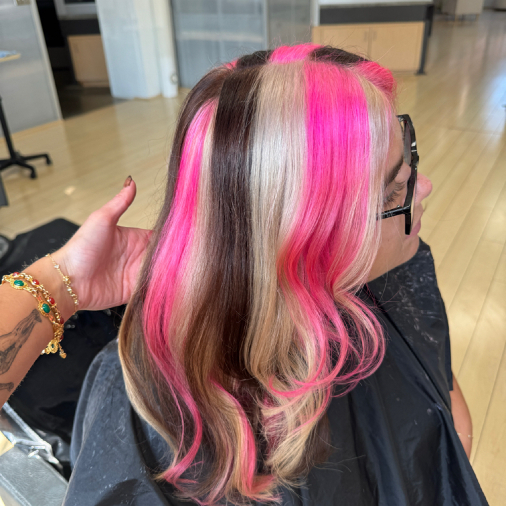 Neopalitan hair at Glammedbynatt in Tonawanda, NY