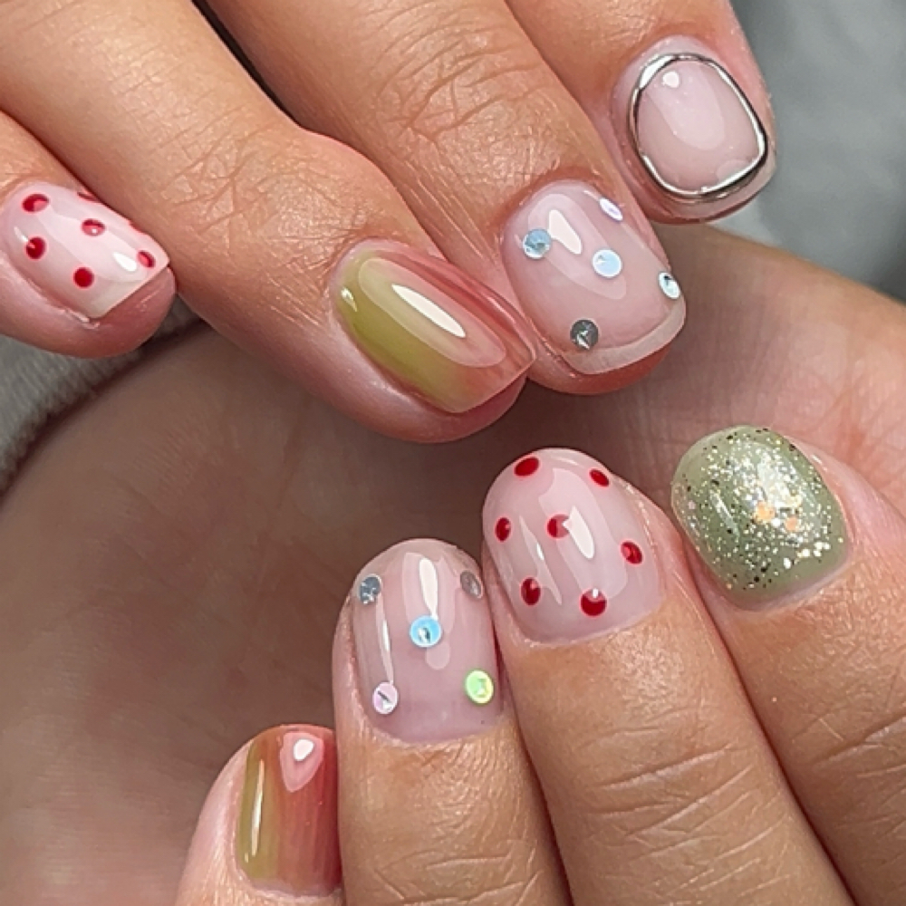 Structured Gel Mani at Desert Moon Nails in Denver, CO