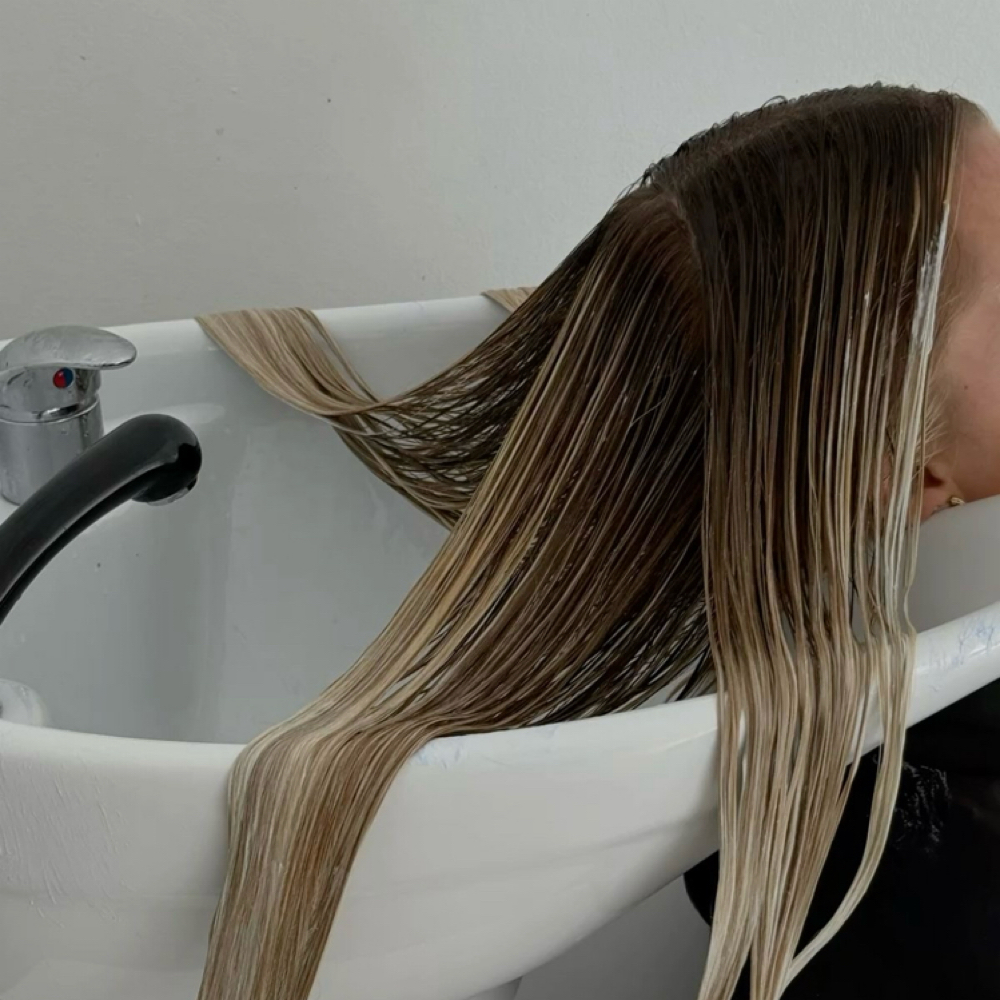 Custom Blonding at brookeleighhair in Sarasota, FL