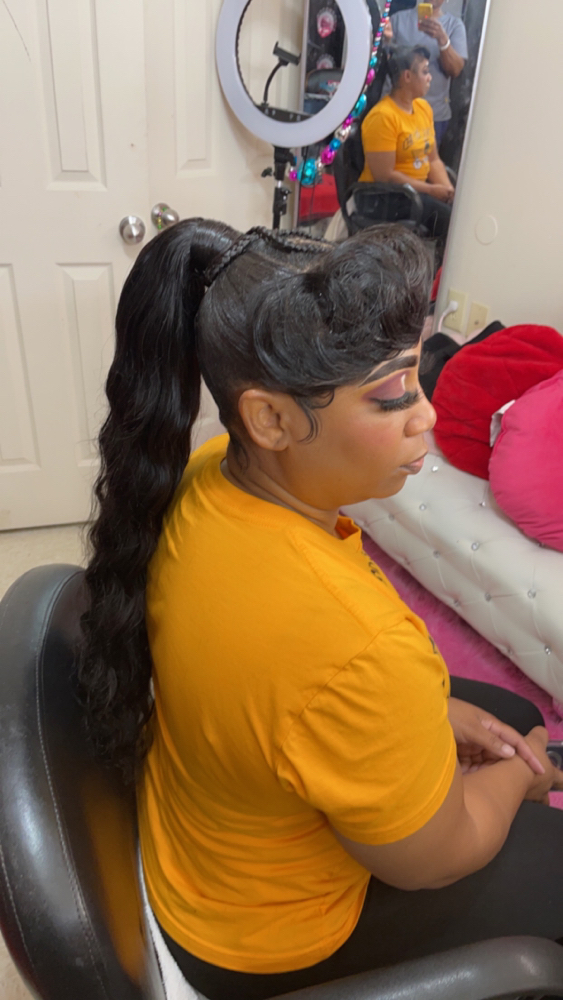 Sleek Weave Ponytail