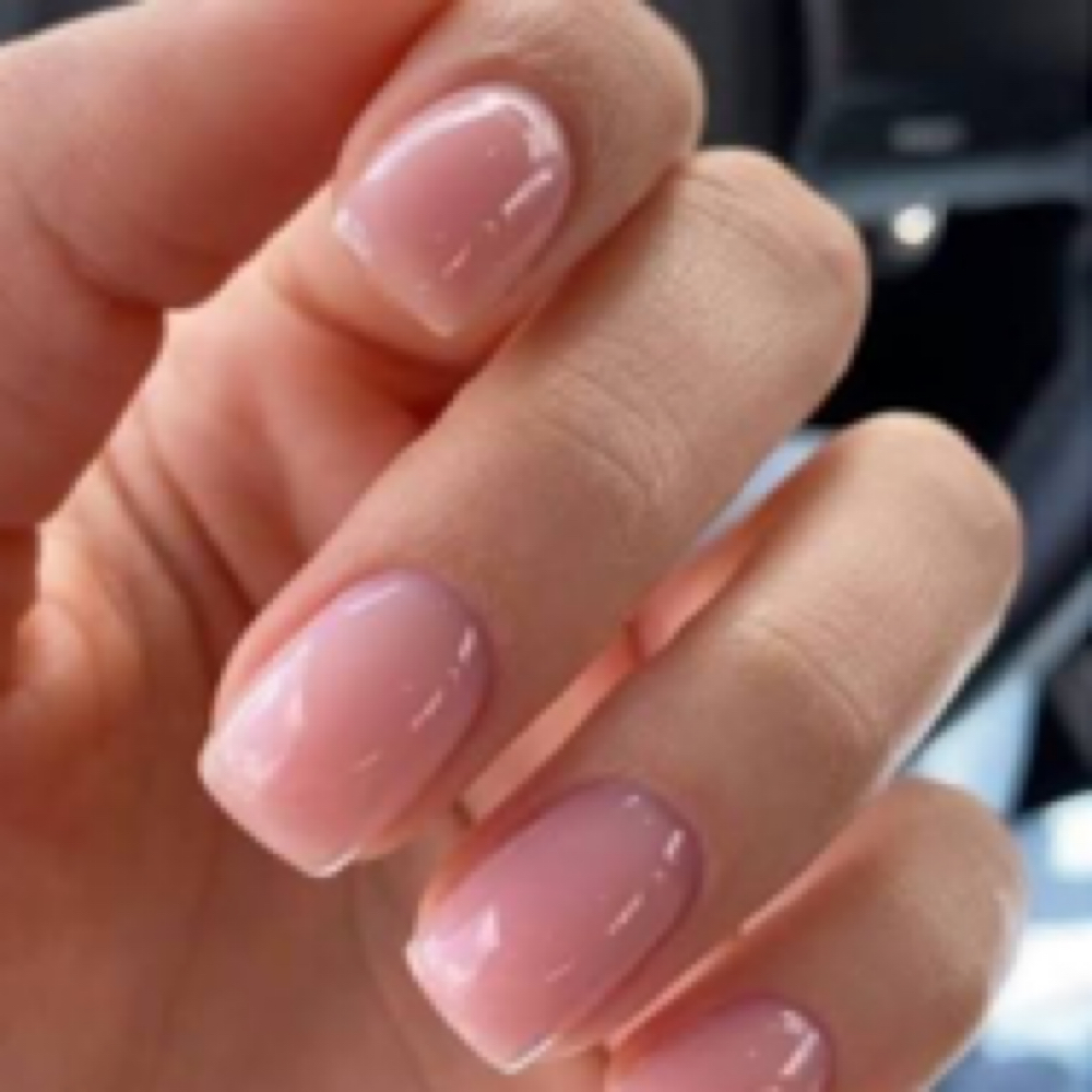 Russian Manicure w/ Hard Gel at 7 1 8 Beauty Bar in Hoboken, NJ