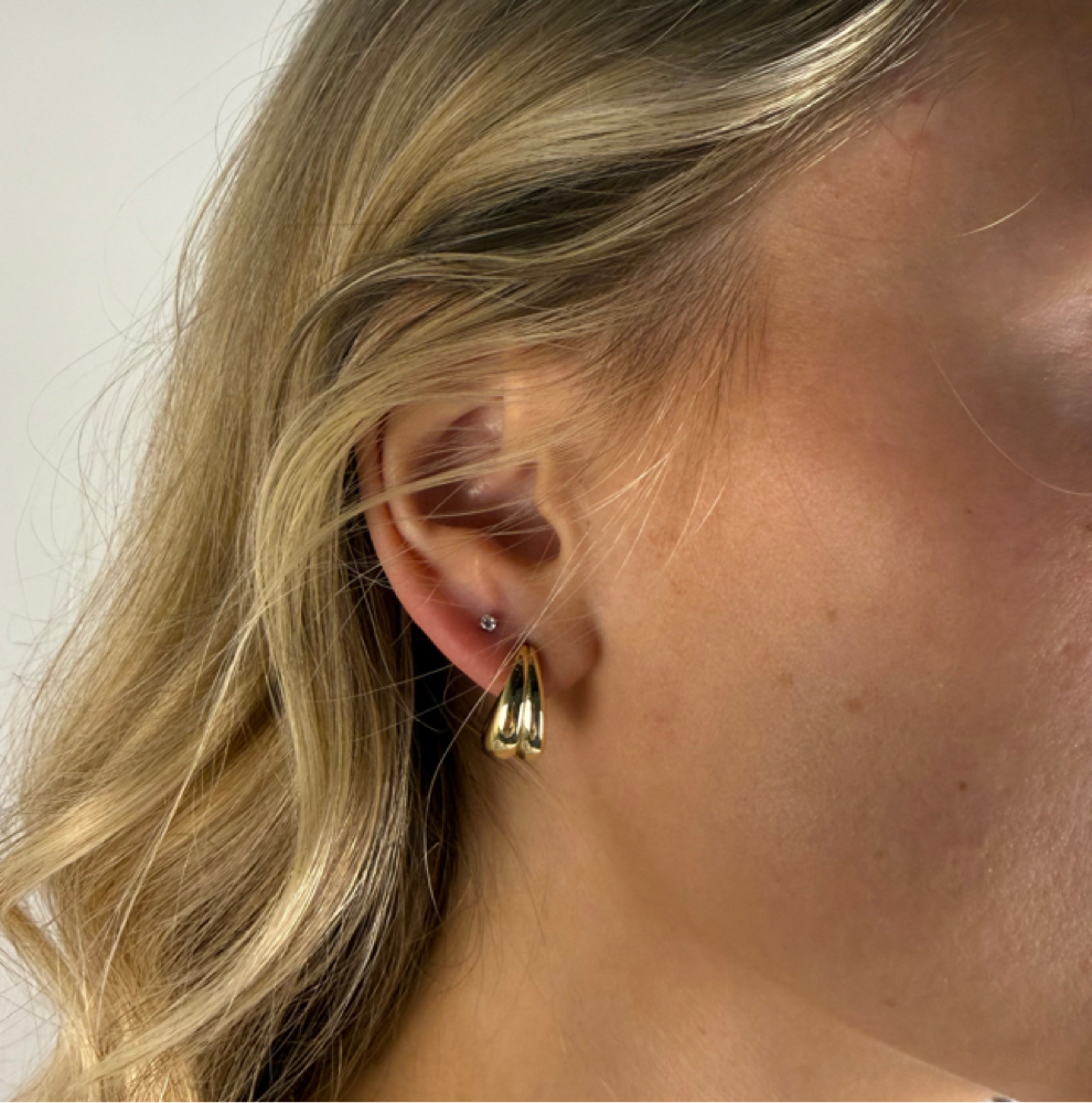 Lobe Piercing/pair at Kenzie  Miller in New Philadelphia, OH