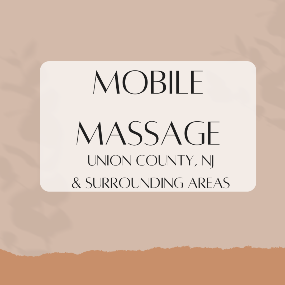 ADD ON: MOBILE MASSAGE at Massage by Maria - Westfield, NJ in Westfield, NJ